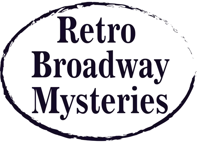 retro broadway mysteries logo